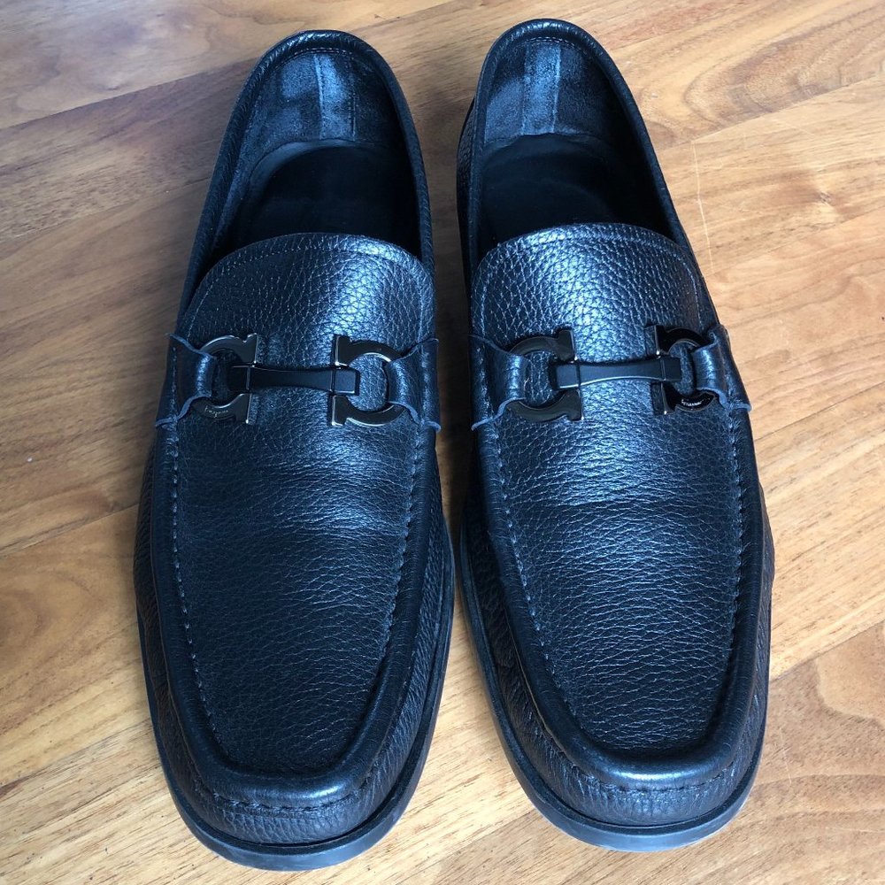 Salvatore Ferragamo Grandioso Gancini Loafers